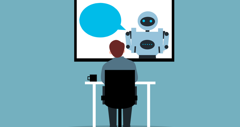 Free robot technology artificial vector