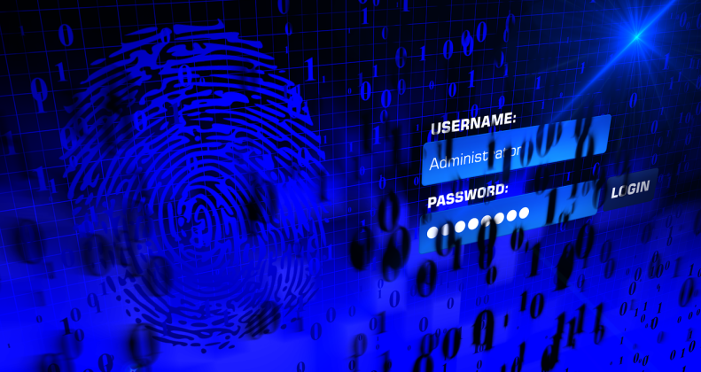 Free log in password sign on illustration