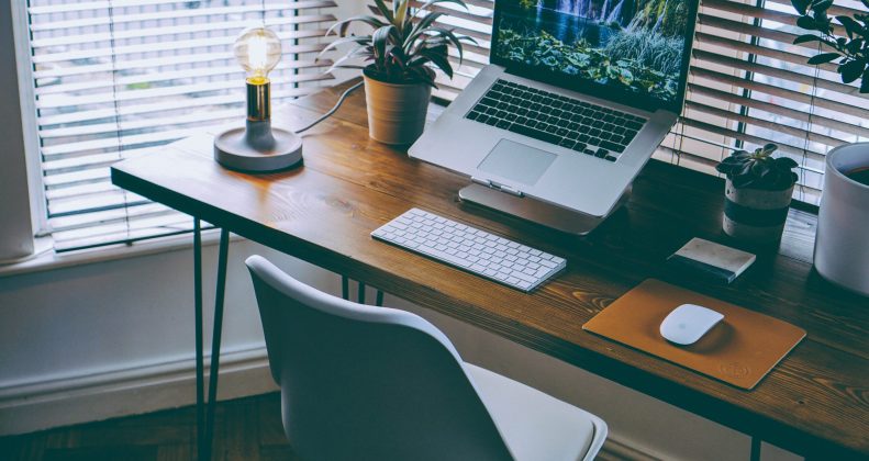 MacBook Pro on table