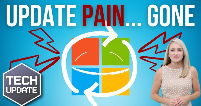 Microsoft takes the pain out of updates