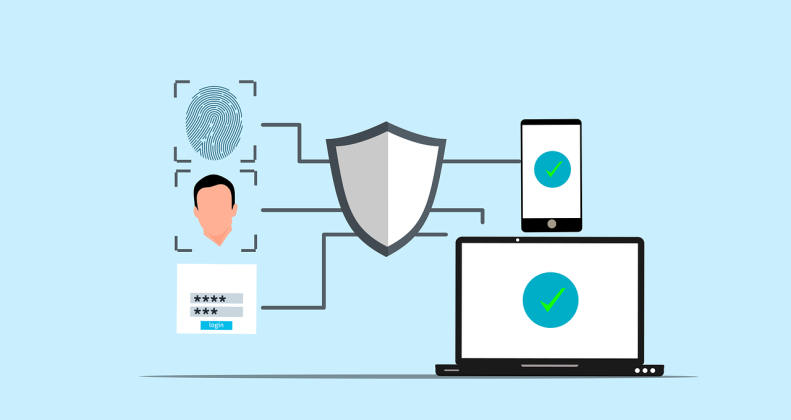 Free cybersecurity security authentication vector